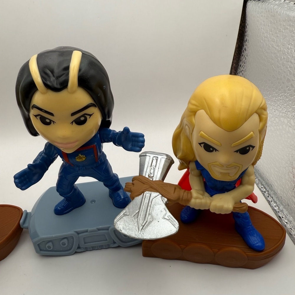 Lot of (3) McDonalds THOR Love and Thunder McDs Happy Meal Toys - Marvel Disney - Picture 3 of 9